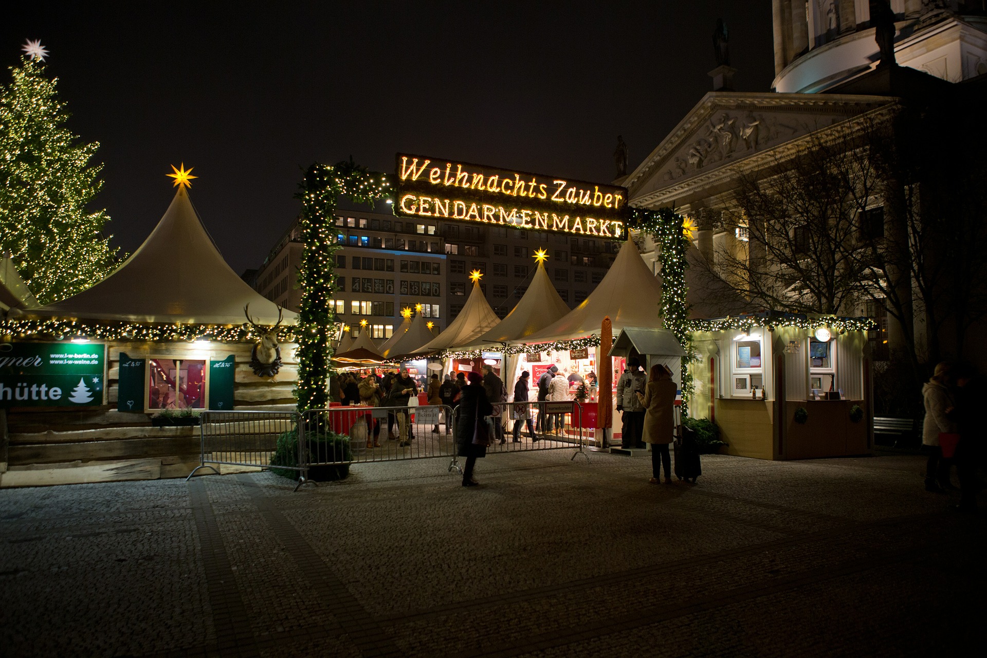 Weihnachtsmarkt am Gendarmenmarkt in Berlin Öffnungszeiten, Adresse